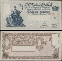 5 pesos (1951), seria G, numeracja 35924481G, ug