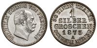 grosz srebrny 1873 A, Berlin, pięknie zachowany,