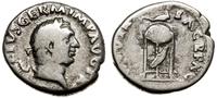 denar 69, Rzym, Aw: Głowa cesarza w prawo, [A VI