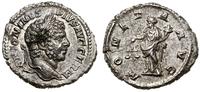 denar 213-217, Rzym, Aw: Głowa cesarza w wieńcu 