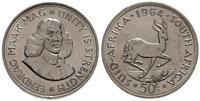 50 centów 1964, antylopa, srebro "500"  28,28g, 