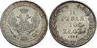 1 1/2 rubla = 10 złotych 1835, Petersburg