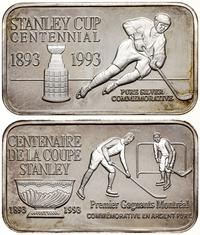 Kanada, srebrna sztabka kolekcjonerska wagi 1 uncji, 1993