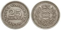25 centów 1928, "nowe srebro"   8,45g, Parchimow