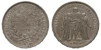 5 franków 1873, Paryż / A, srebro 24.97 g, KM. 8