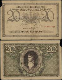 20 marek polskich 17.05.1919, seria F, numeracja
