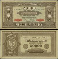 50.000 marek polskich 10.10.1922, seria C, numer
