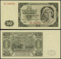 50 złotych 1.07.1948, seria EL, numeracja 546370