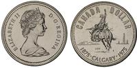 1 dolar 1975, Calgary 1975, srebro 23.31 g, KM 9
