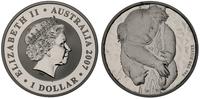 1 dolar 2007, 1 uncja srebra, miś koala, srebro 