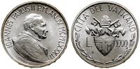 1.000 lirów 1982 (ANNO IV), Rzym, srebro, piękni