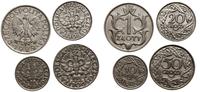 zestaw 4 monet, Warszawa, w zestawie: 10, 20, 50