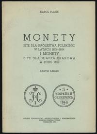 wydawnictwa polskie, Plage Karol – Monety bite dla Królestwa Polskiego w latach 1815-1864 i mon..