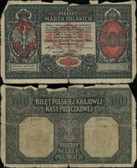 500 marek polskich 15.01.1919, numeracja 219693,