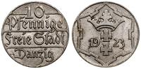 10 fenigów 1923, Berlin, ładnie zachowana moneta