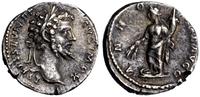 denar 197-198, Rzym, Aw: Głowa cesarza w wieńcu 