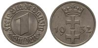 1 gulden 1932, Berlin, ładny egzemplarz, nikilel