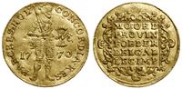 dukat 1770, złoto, 3.49 g, Fr. 250, Delmonte 775