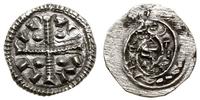 denar 1095–1116, Aw: Krzyż, w kątach którego po 