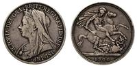 1 korona 1900, srebro 27.94 g, patyna, KM 783