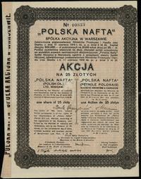 Polska, 1 akcja na 25 złotych, 1919