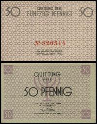 50 fenigów 15.05.1940, numeracja 820514 w kolorz