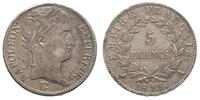 5 franków 1813/A, Paryż, srebro 24.91 g, delikat