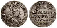 9 denarów (grosz) 1623 KB, Kremnica, resztki bla