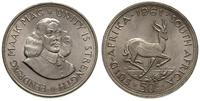 50 centów 1961, srebro 28.23 g, ładne, KM 62