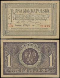 1 marka polska 17.05.1919, seria ICK, numeracja 
