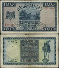 100 guldenów 1.08.1931, seria D/A, numeracja 233