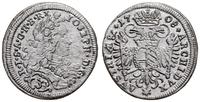3 krajcary 1708, Monachium, moneta umyta, Herine