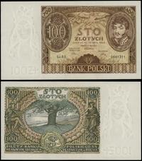100 złotych 9.11.1934, seria BD, numeracja 00812