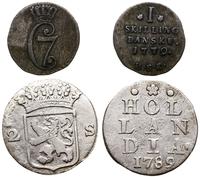 zestaw 2 monet bilonowych, Niderlandy (Holandia)