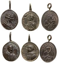 zestaw 3 medalików XVIII–XX w., w skład zestawu 