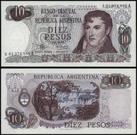 10 peso (1970–1973), seria zastępcza R–A, numera
