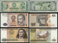 Peru, zestaw 3 banknotów