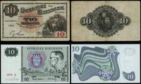zestaw 2 banknotów, w zestawie: 10 koron 1934, s