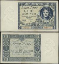 5 złotych 2.01.1930, seria DS, numeracja 3280136