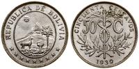 50 centavos 1939, miedzionikiel, KM 182