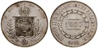 1.000 reali 1866, Rio de Janeiro, srebro próby '