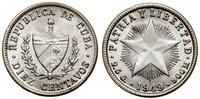 10 centavos 1949, Filadelfia, srebro próby '900'