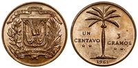 Dominikana, 1 centavo, 1961