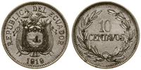 10 centavos 1919, miedzionikiel, KM 64