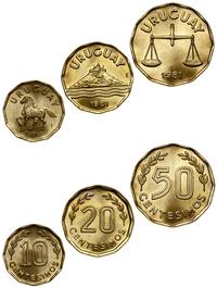 lot 3 monet 1981, Santiago, 10, 20 oraz 50 cente