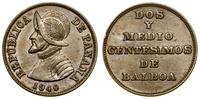Panama, 2 1/2 centesimo, 1940