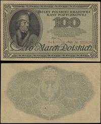 100 marek polskich 15.02.1919, seria L, numeracj