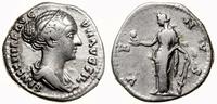 denar 147–150, Rzym, Aw: Popiersie cesarzówny w 