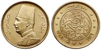 100 piastrów 1349/1930, złoto próby "875" 8.49 g