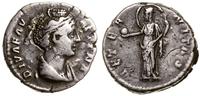 denar pośmiertny po roku 141, Rzym, Aw: Popiersi